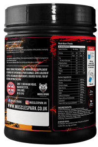 muscle spark pre-workout mango & Strawberry